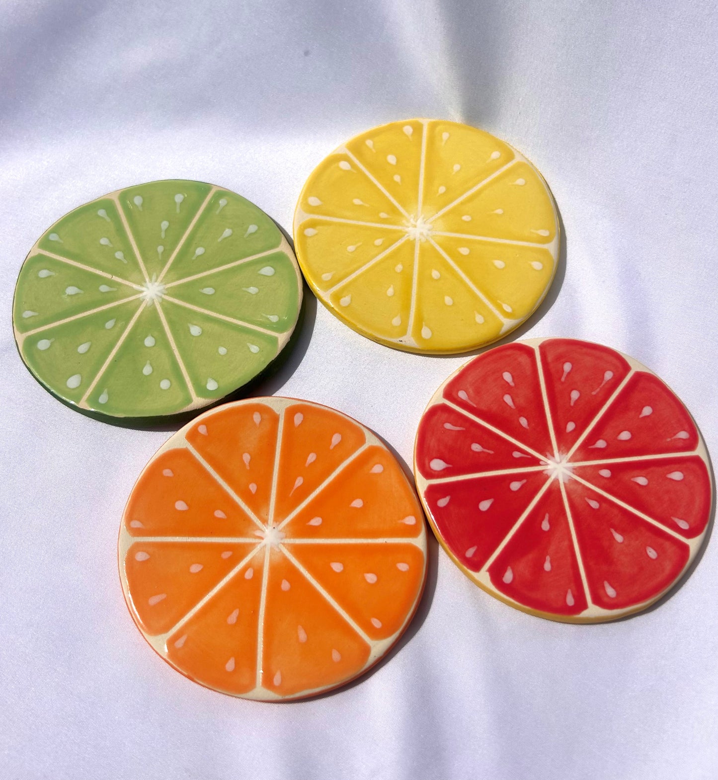 Simply Citrus Coasters
