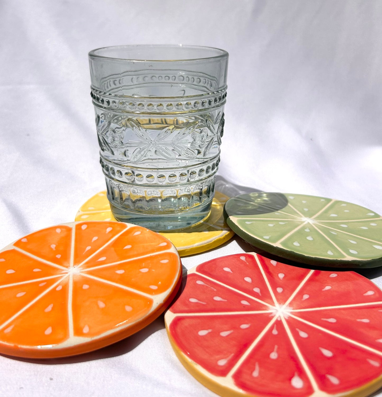 Simply Citrus Coasters