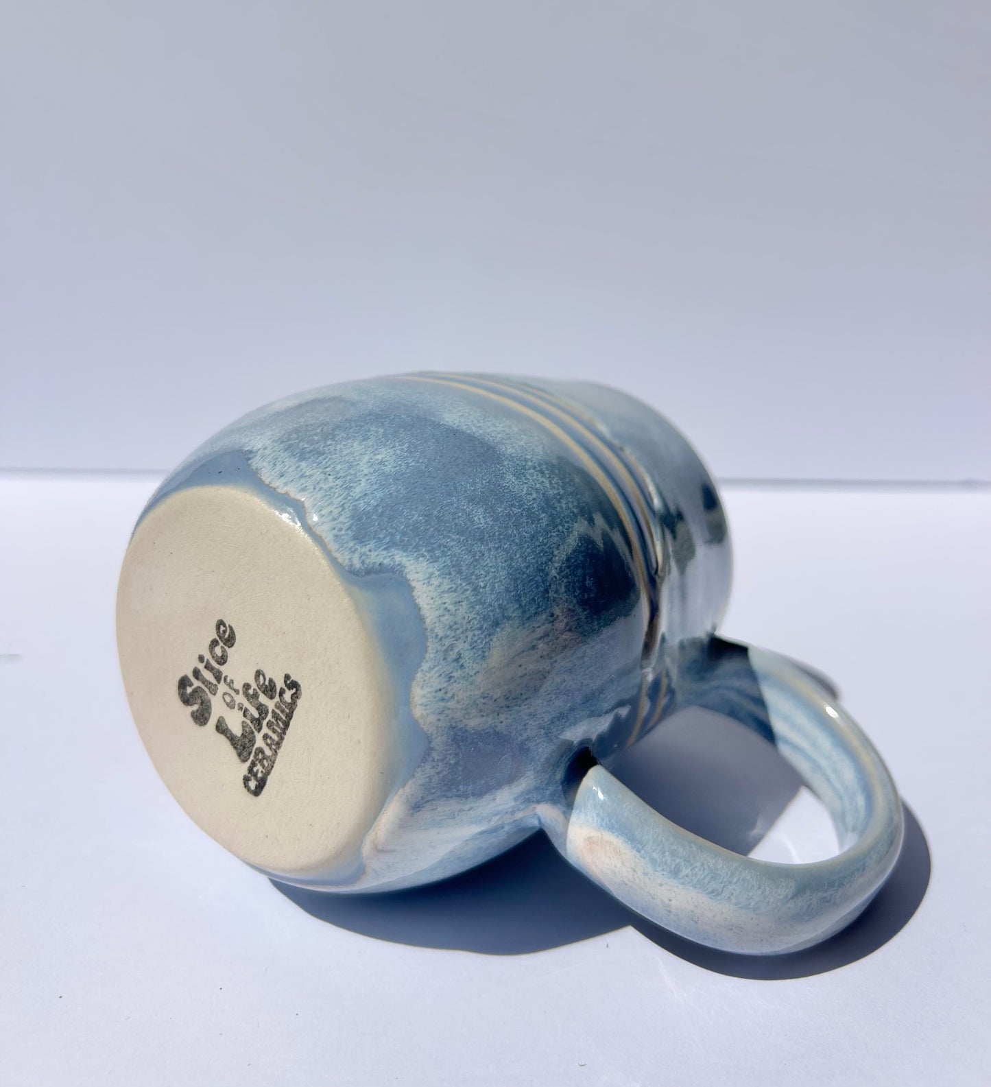 Periwinkle Wave Mug #1