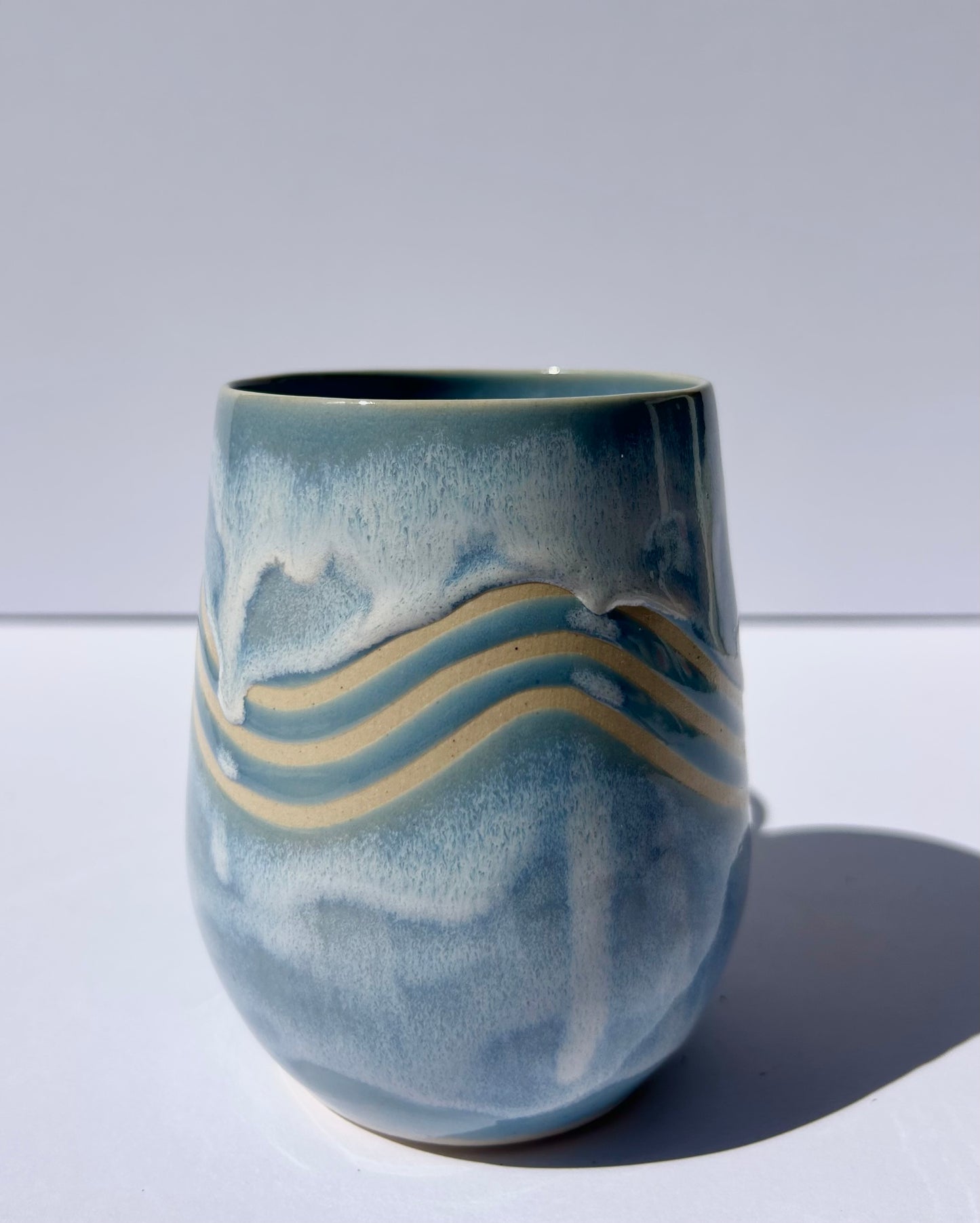 Periwinkle Wave Mug #2