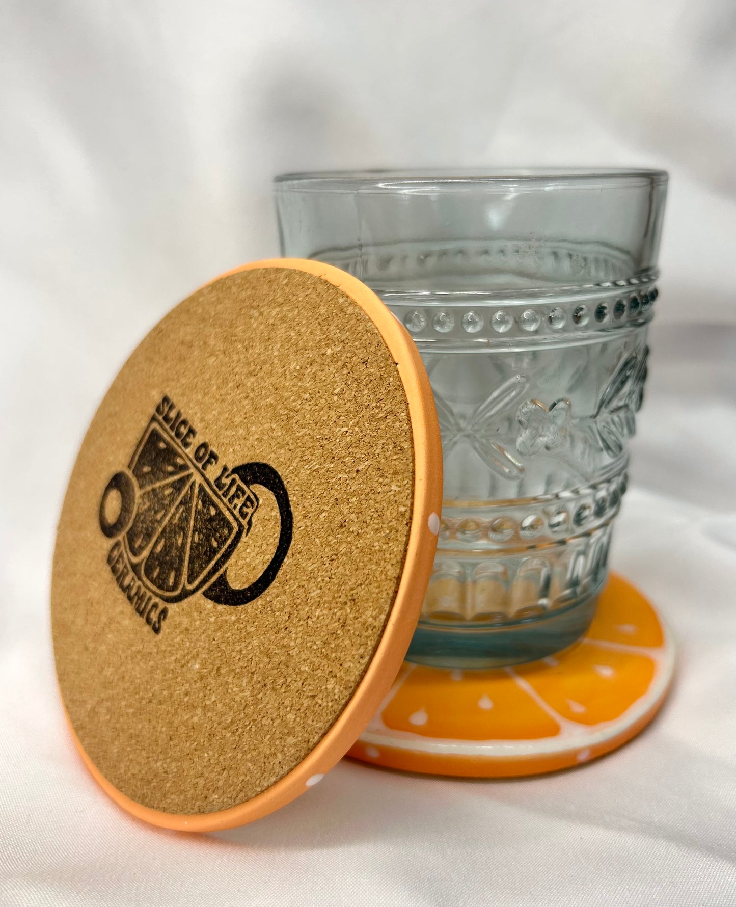 Orange Slice Coasters