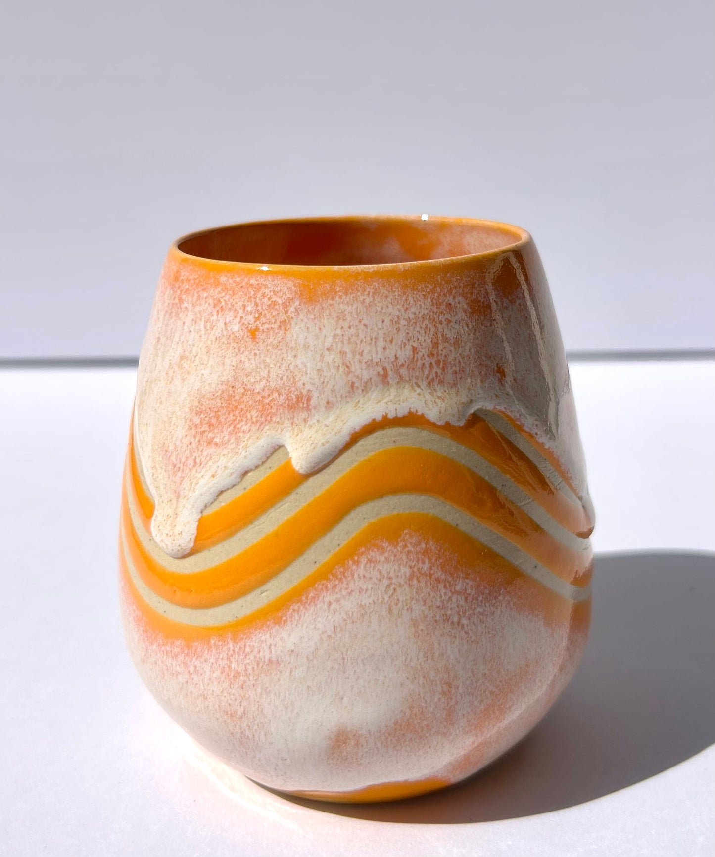 Orange Wine Cup