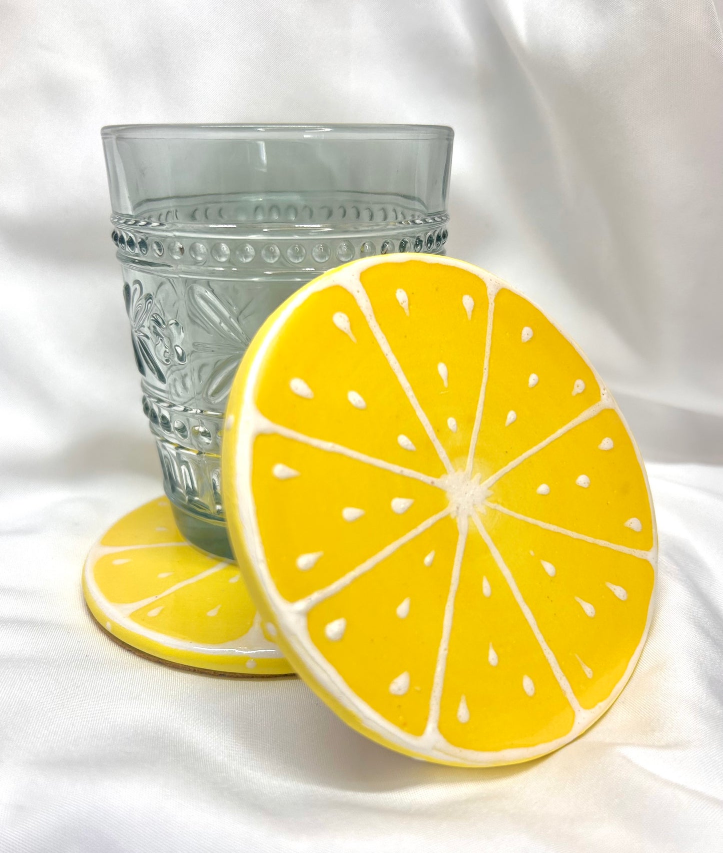 Lemon Slice Coasters