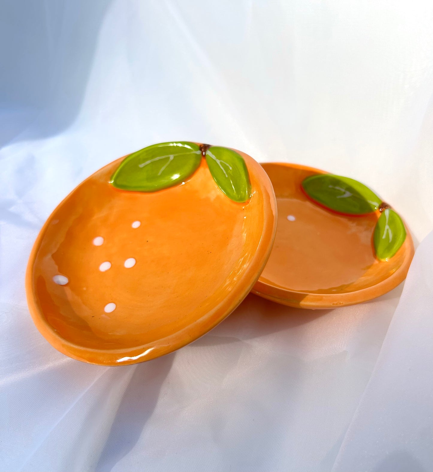 Tangerine Trinket Dish