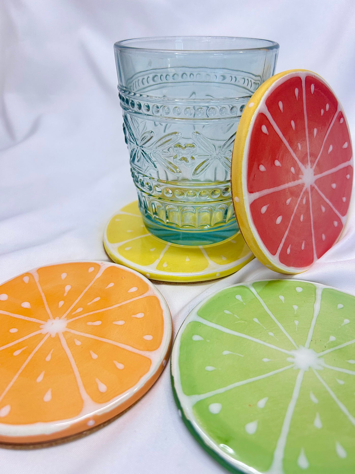 Simply Citrus Coasters Set