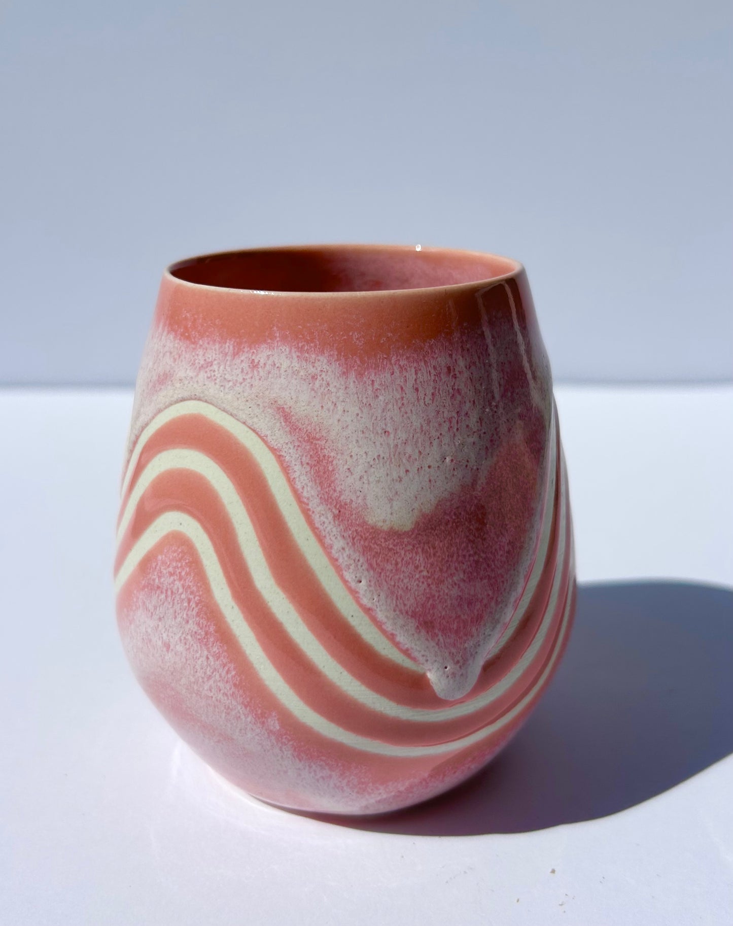 Pink Wine Cup
