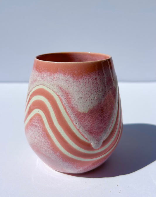 Pink Wine Cup