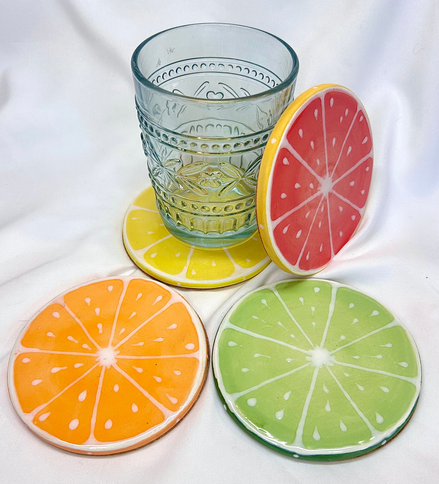 Simply Citrus Coasters Set