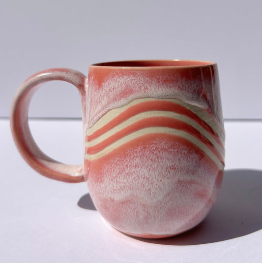Pink Wave Mug