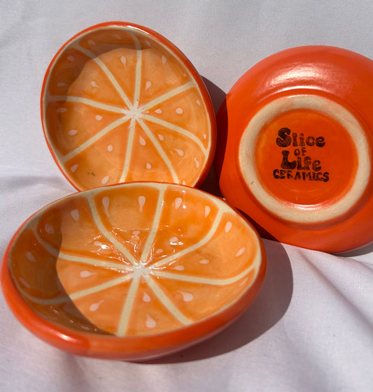 Orange Slice Dish