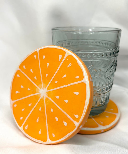 Orange Slice Coasters