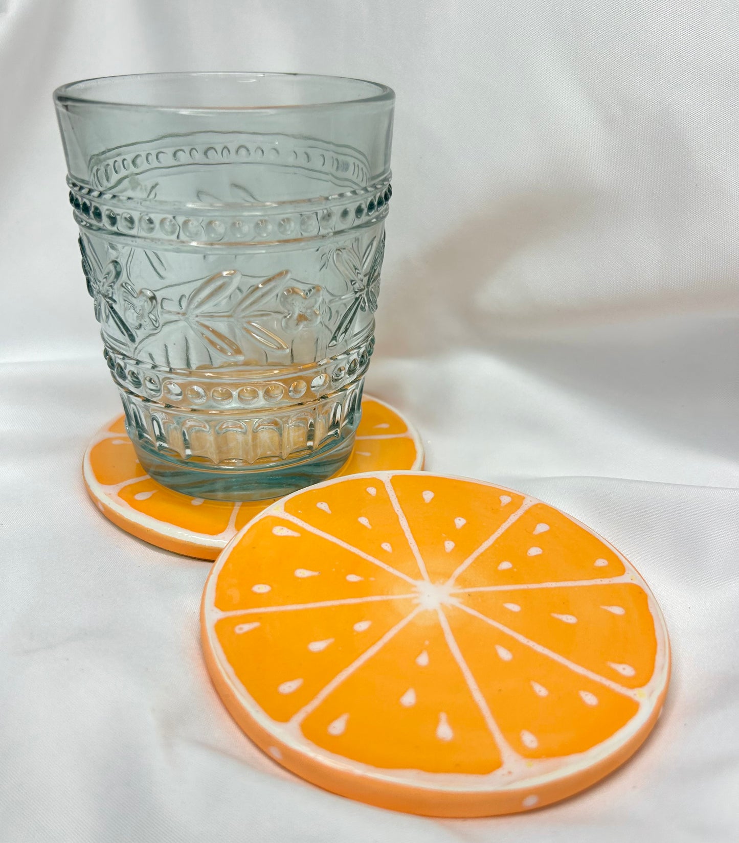 Orange Slice Coasters