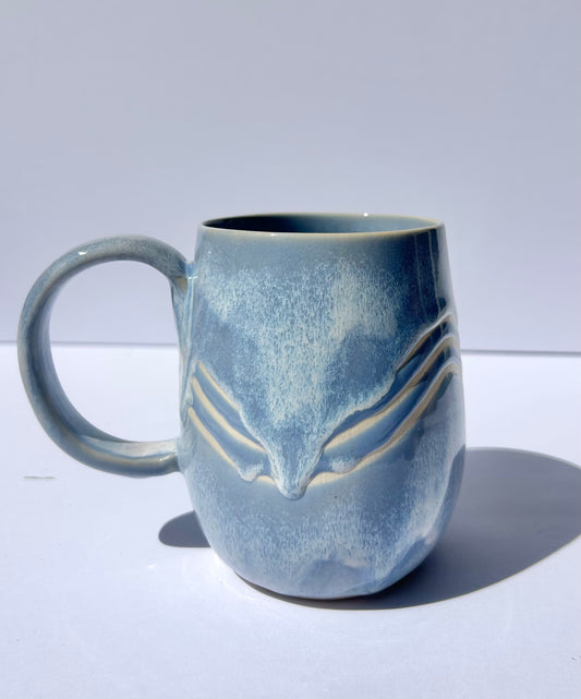 Periwinkle Wave Mug #1