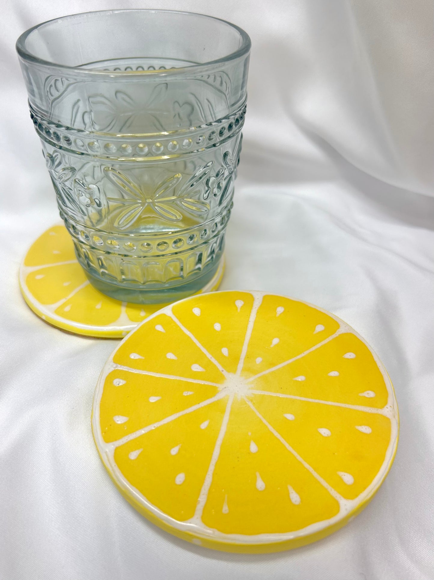 Lemon Slice Coasters