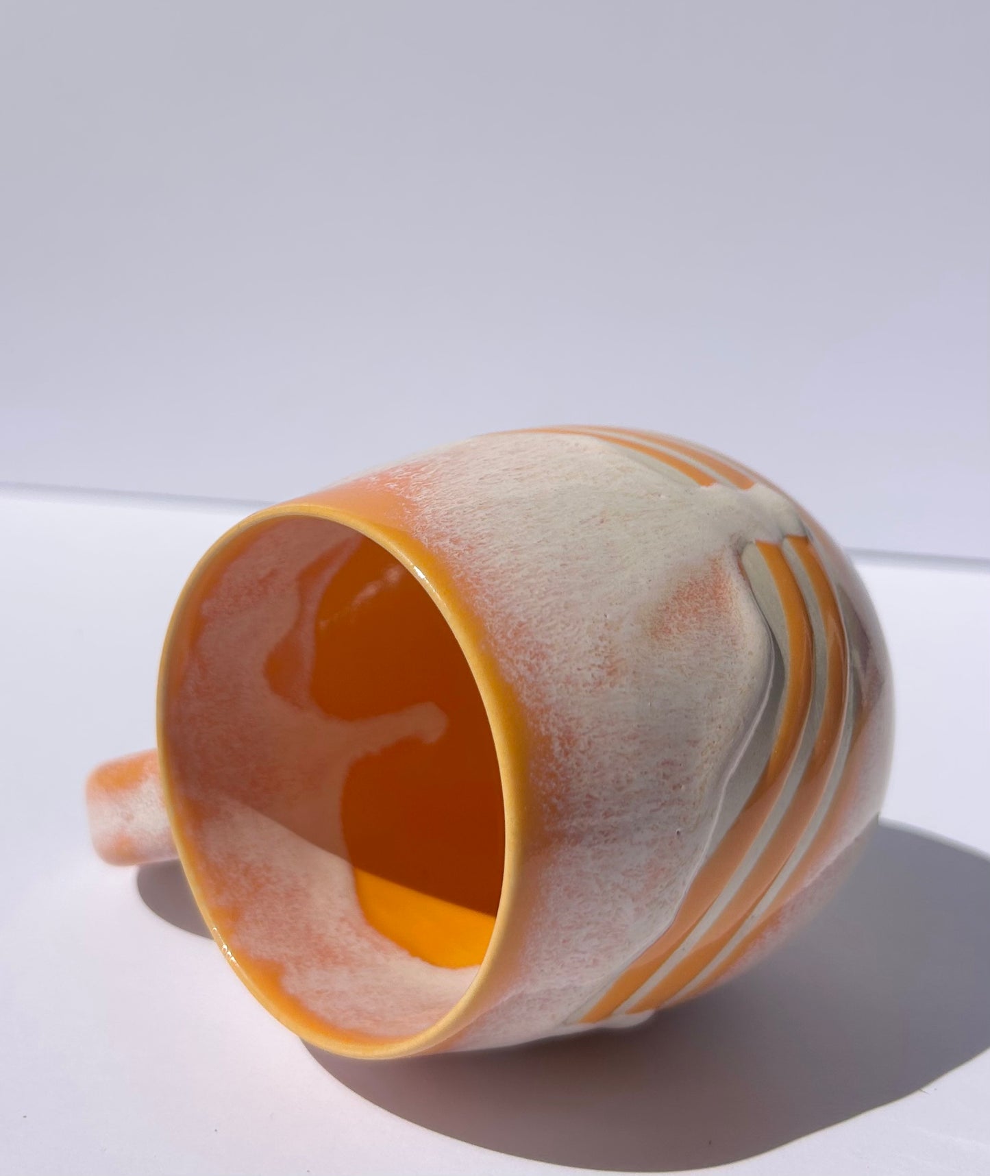 Orange Wave Mug #1